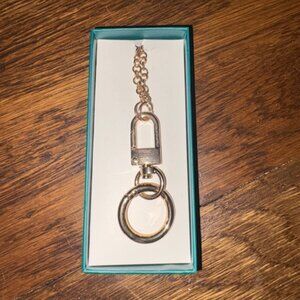 NEW- Effy Gold Keychain with Box